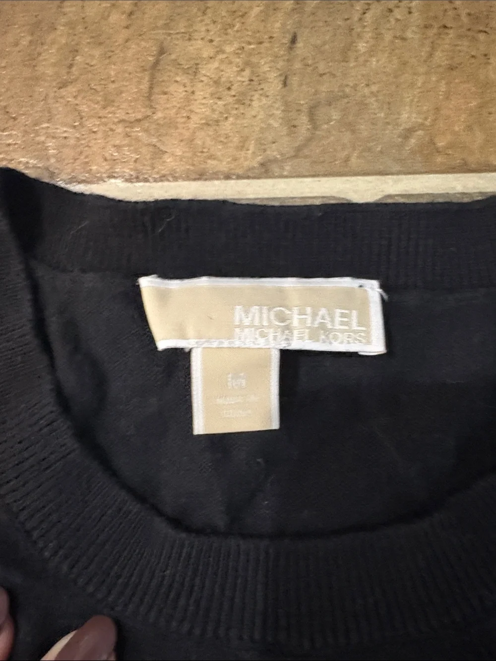 Michael Kors black knit